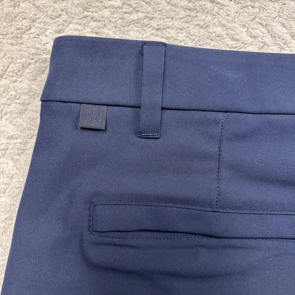 Lululemon Commission Pant Chinos Classic Warpstreme Mens Sz 40x31 Navy Blue